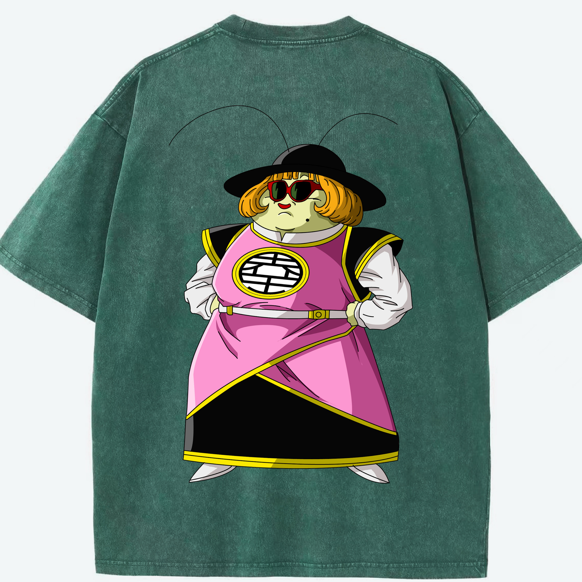 （画像用） ドラゴンボール DRAGON BALL 綿100% ヴィンテージ風 半袖Tシャツ（背面プリント）